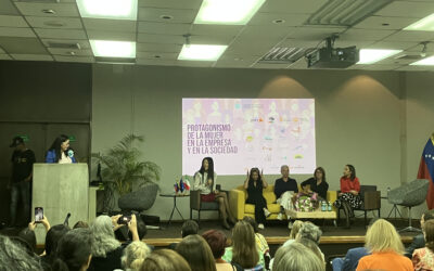 Trabajo y Persona presente en el conversatorio sobre el rol de la mujer en el ámbito corporativo venezolano