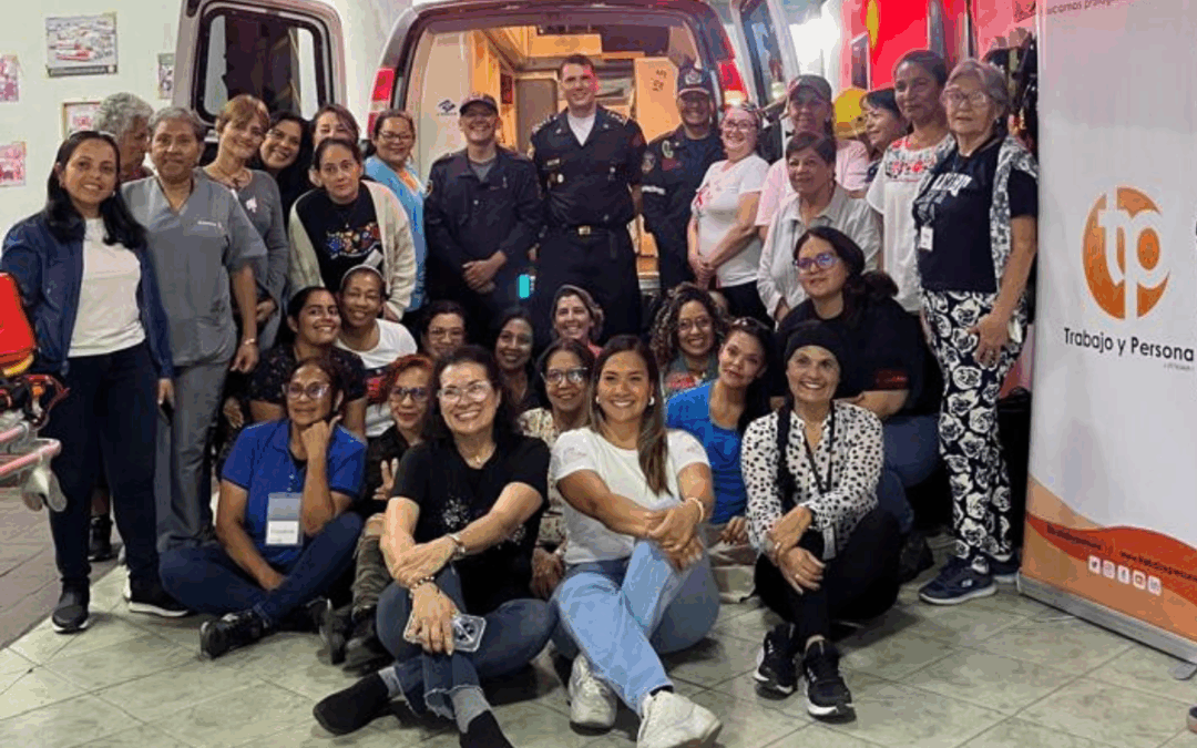 Participantes de Cuidadores 360 Caracas recibieron taller de primeros auxilios y RCP