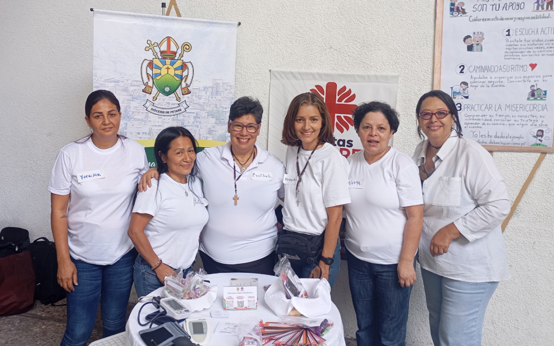 Cuidadores 360 acompañaron la celebración diocesana  de Petare